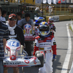 出走直前のピットロード